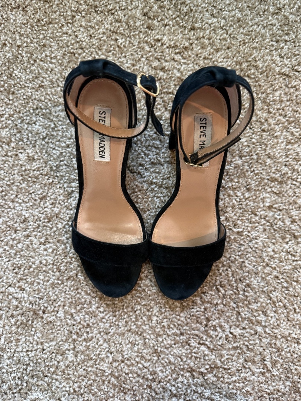 Steve Madden Black Heels